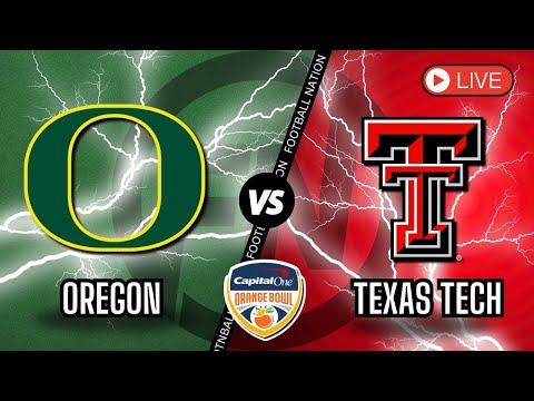 Oregon Ducks vs Texas Tech - Orange Bowl - Live Stream Color Radio Broadcast