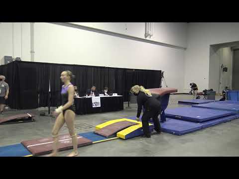 Sr4 Samantha Towers, Michigan Academy | L9 Vault 2021 Eastern CHampionships