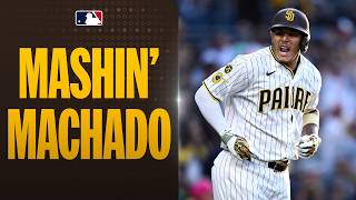 3-0 count? ???? Manny Machado swings for the fences and CRUSHES a two-run homer! ???? | MLB Highlights