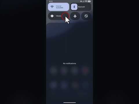 Quick Settings Sound Profile