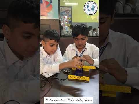 Grade 5th students designed Robo Shooters today under the expert guidance of Tr. Preeti. 🚀