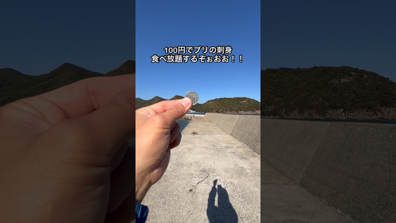 100円でブリの刺身食べ放題するぞ！！！