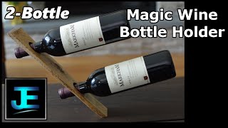 How To: Build a Double-Bottle Magic Wine Bottle Holder
