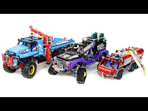 NEW SETS 2017: Lego Technic 42068 & 42069 & 42070 (Official trailer)
