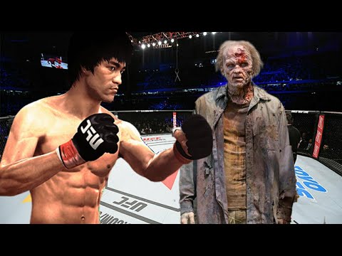 👊🐲Living Dead vs. Bruce Lee - EA sports UFC 4👊🐲