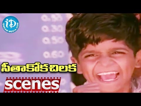 Seethakoka Chilaka Movie - Ali Comedy Scene || Bharathiraja || Ilaiyaraja