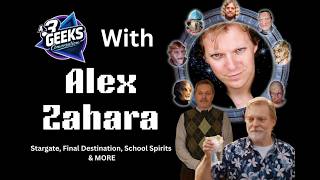 Alex Zahara Interview! Final Destination Bloodlines, School Spirits & More | 3 Geeks Podcast