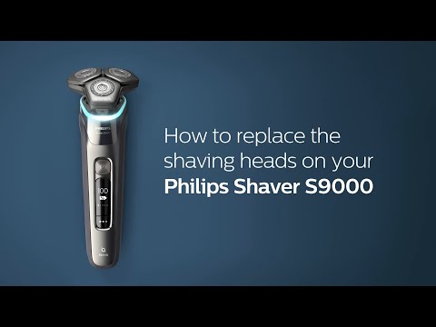 How to replace the shaving heads on your Philips shaver S9000