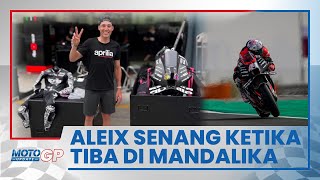 Pebalap MotoGP Aleix Espargaro Tiba di Mandalika, Langsung Beri Ucapan dalam Bahasa Indonesia
