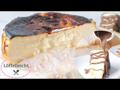 San Sebastian Cheesecake - absolutely creamy - just make it yourself - recipe
