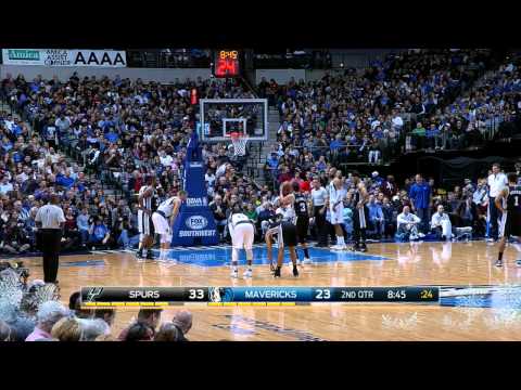 Marco Belinelli Highlights Spurs vs. Mavericks 12.20.2014 - 21 Points, 2 Assists