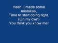 I Can Do It Alone!