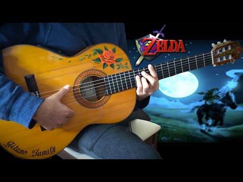 『Gerudo Valley by Night』(Zelda Ocarina of Time) meet LucasGitanoFamily【flamenco guitar cover】