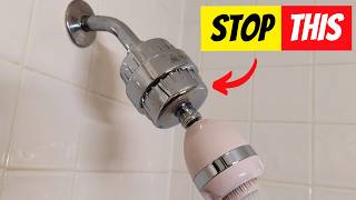 Best Hard Water Shower Filter for Renters? THIS is the Solut
