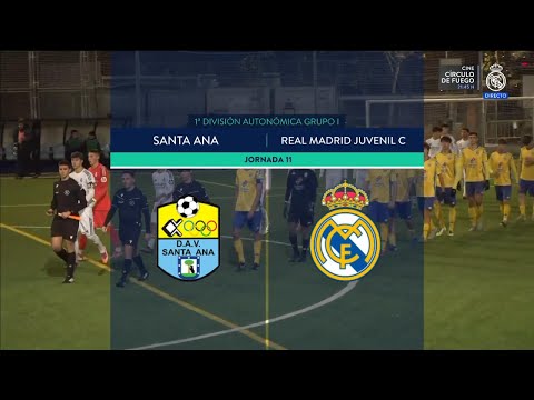 Santa Ana - Real Madrid Juvenil C (J11 - División Autonómica Juvenil) - RMTV