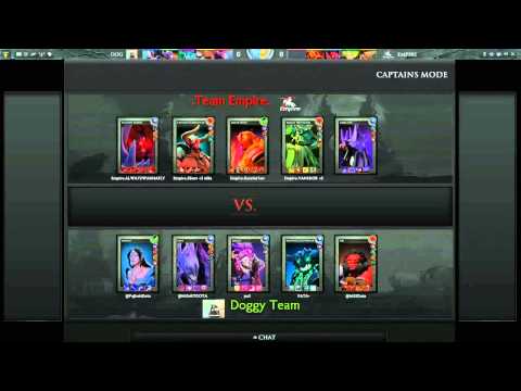 DOTA 2 GAMEPLAY Team Empire vs Team Dog Part 1