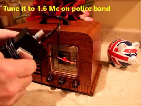 1940 Philco Model 40-120, 2-Band Radio with Super Performance
