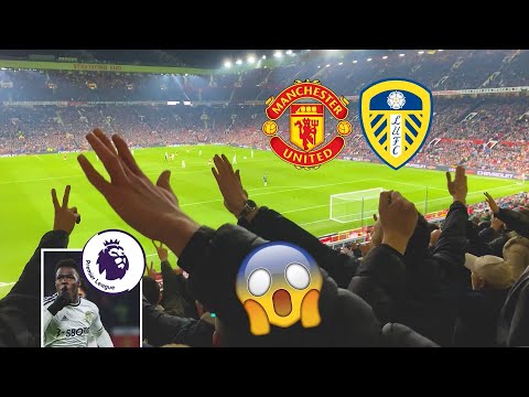 😱 LEEDS AWAY DAY CARNAGE vs MAN UTD!😍 Manchester United 2-2 Leeds United | Premier League 2022/23