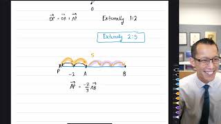 Vector Arithmetic with Ratio Division (3 of 3: Dividing externally)