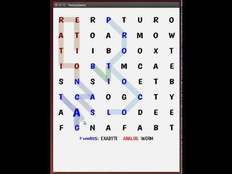 Twisty Word Search Puzzle 2 Video