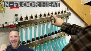 Full In-Floor Heat and Boiler Installation In RRHQ 2.0