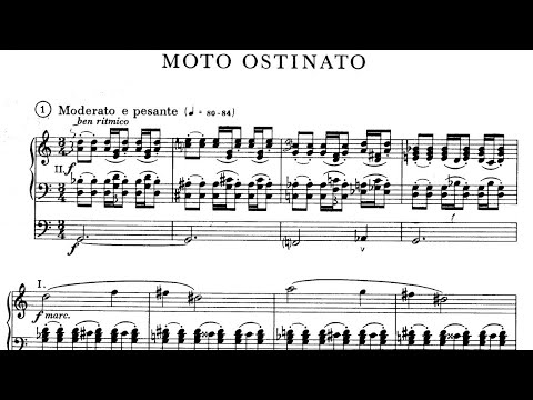 Petr Eben - Moto Ostinato (audio + score)