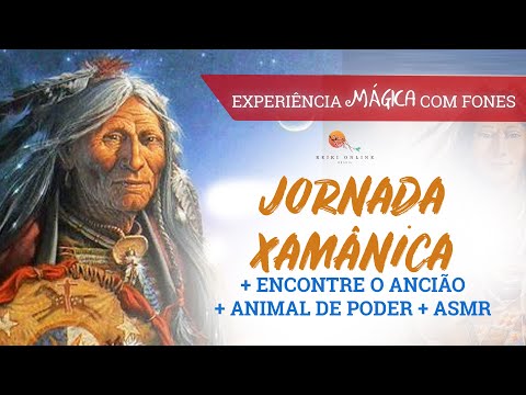 ÁUDIO JORNADA XAMÂNICA COM ENCONTRO DO ANCIÃO + ANIMAL DE PODER. Ouça com seus fones de ouvido.