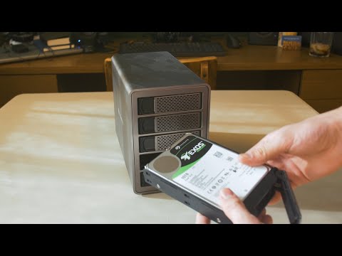 SEAGATE Ironwolf PRO Enterprise NAS HDD 4TB 7200rpm 6Gb/s SATA 128MB cache 3.5inch 24x7 for NAS and RAID Rackmount systems BLK video
