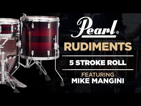 Pearl Drum Rudiments - 5 Stroke Roll
