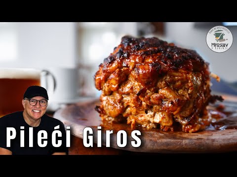 Pileći Giros sa Džadziki Sosom - Recept za Početnike