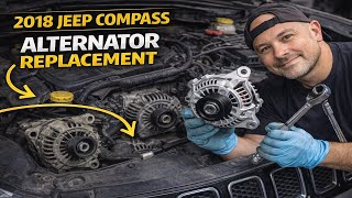2017–2020 Jeep Compass 2.4L Alternator Replacement DIY