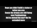 Lowkey - Obama Nation lyrics ft. Black The Ripper ...