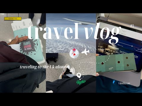 TRAVEL VLOG| Nigeria to the UK 🇬🇧| International Student