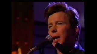 Rick Astley - Ain&#39;t too Proud To Beg (Live) UK TV 1988
