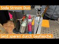 Soda Stream Duo Terra Adapterschlauch Geldsparen Beim Sprudler Gasflasche Anschließen Und Testen