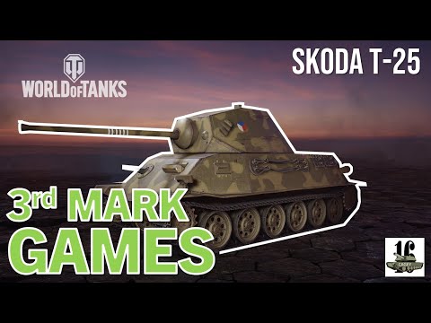 World of Tanks Console:  Skoda T-25 | 3rd-mark games
