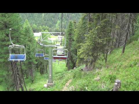 Discesa Integrale seggiovia Zemella "Pian Peccei - Ciampedie" in HD - Vigo di Fassa (TN)