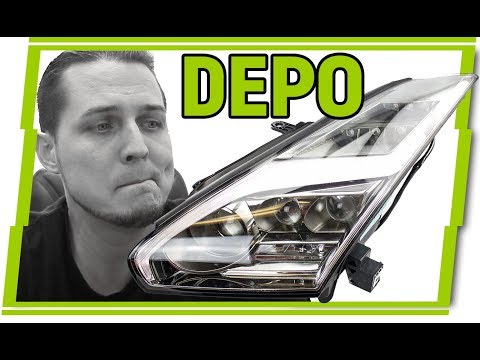 RHD vs LHD Nissan GTR - DEPO Headlight Review