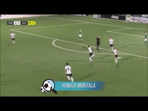 UEFA Conference League. Y. Muritala debut goal for Hibernians  (Hibernians 3:2 Levadia)