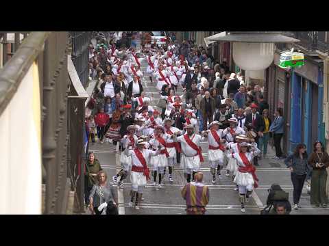 [VIDEO] Duguna y los danzantes de San Lorenzo rinden homenaje a Carlos Alemán e Iñaki Domínguez