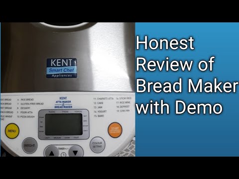 Honest review of kent atta and bread maker/ kent atta and br...