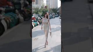 beautiful girl street fashion tiktok #chinesefashion #mejoresstreetfashion #shorts