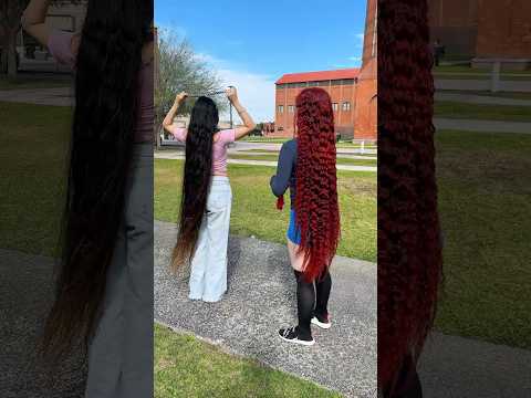 Reto al cabello más largo del MUNDO ⭐️😱😎