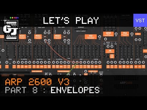 Let's Look at Arturia ARP 2600 V3 - Part 8 - Envelopes