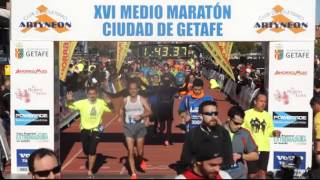 preview picture of video 'Meta media maratón Getafe 2015'