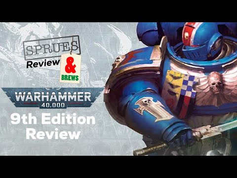 40k 9th Edition Core Rule Book Review - Warhammer 40,000 Indomitus Launch Box