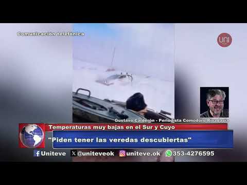 Temperaturas muy bajas en el Sur y Cuyo