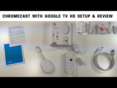 Chromecast with Google TV HD Setup & Review!