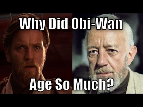 Why did Obi-Wan age so much?