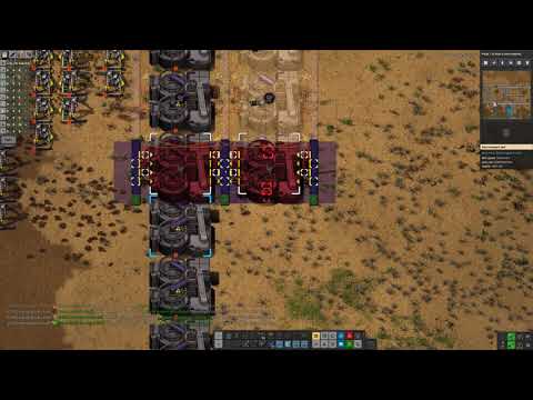 Factorio 1.0 - Bob - Angel - Megabase - EP88 - Saphirite chunk sorting - Base fixes